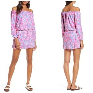 NWT Lilly Pulitzer Med- Lana Off Shoulder Romper